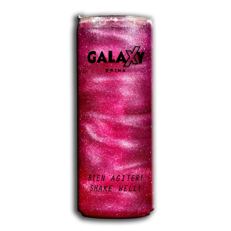 Galaxy drink fushia limonade rose